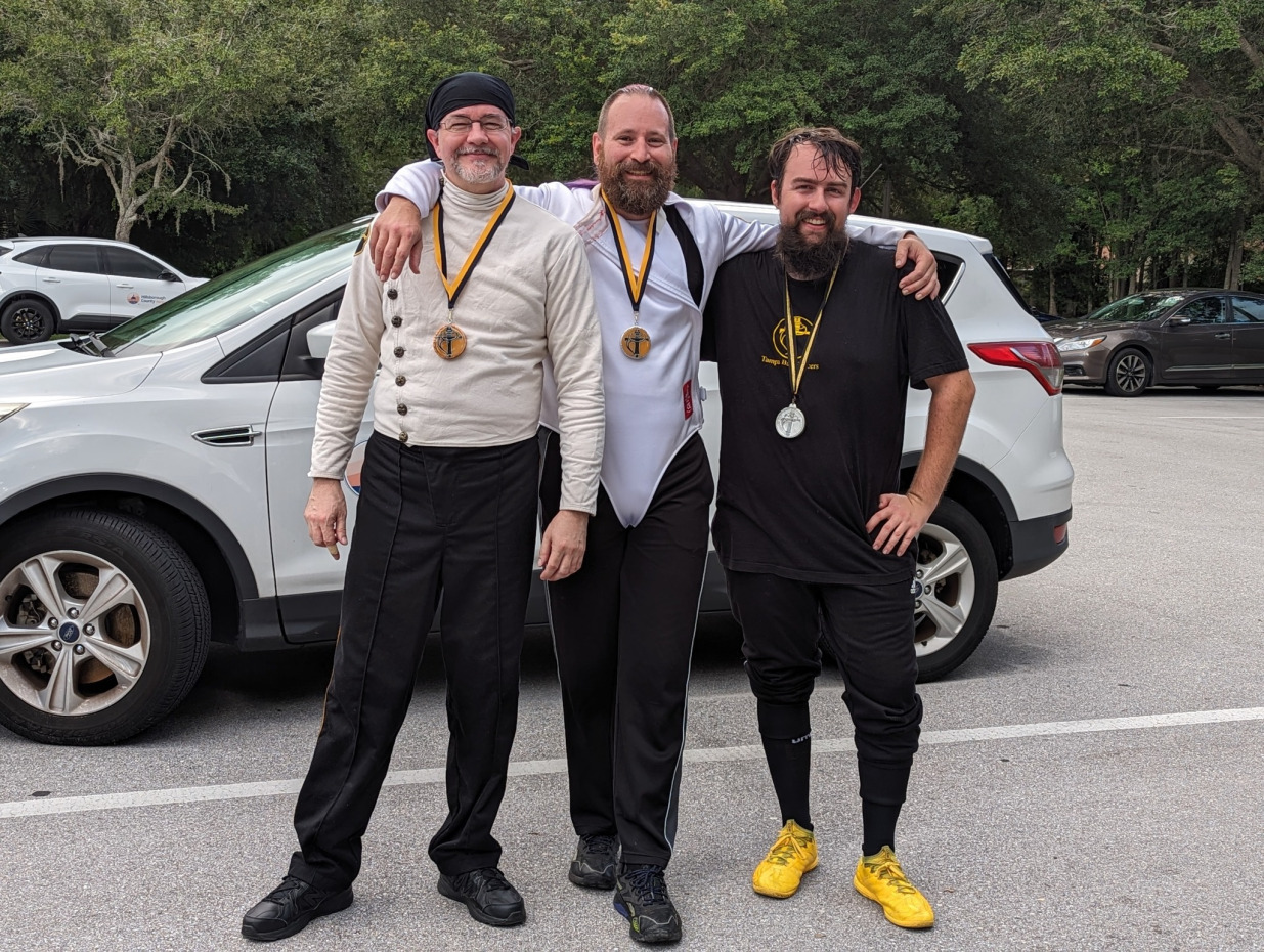 Double Weapon (Epee & Dagger) winners