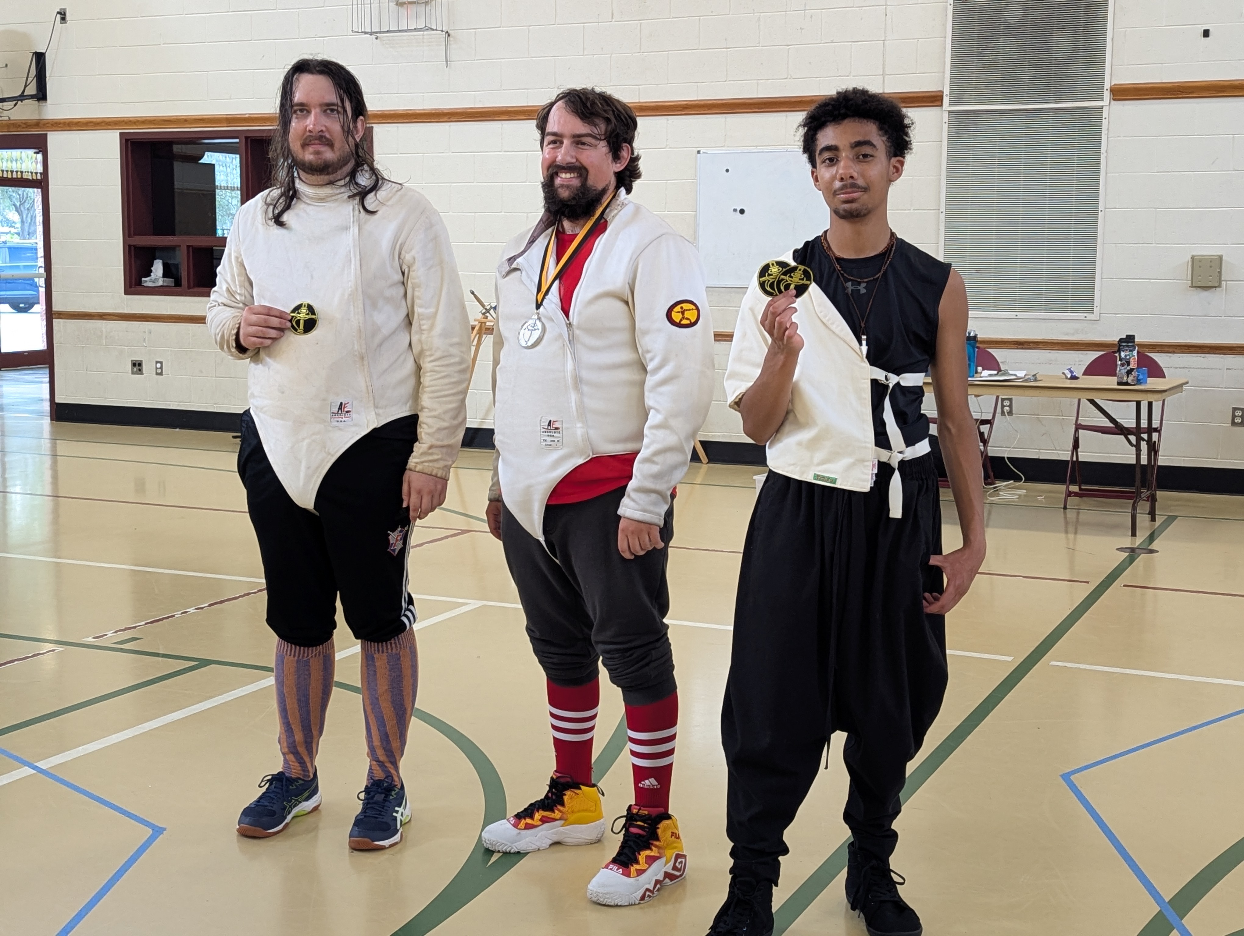 Double Weapon (Epee & Dagger) winners